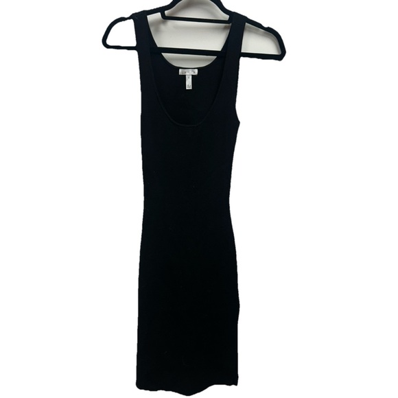 Leith Black Sleeveless Cut Out Back Midi Dress Size Small NWT RETAIL $59 - Picture 1 of 4